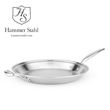 Hammer Stahl 13.5-inch Fry Pan with cover