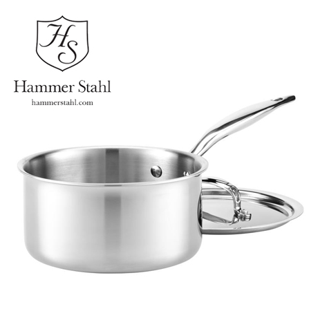 Hammer Stahl 2.7 Quart Saucepan with Cover